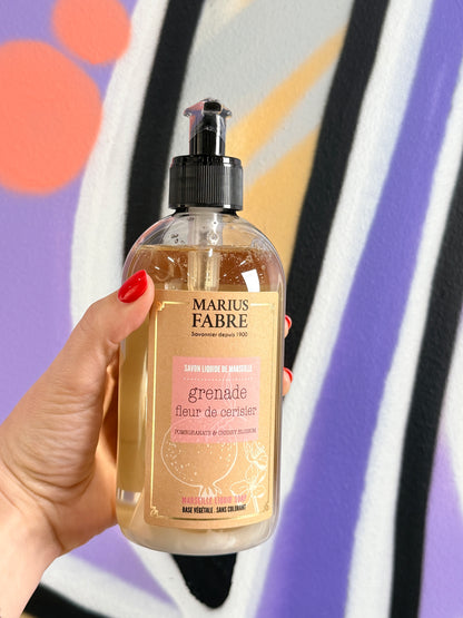 Marius Fabre Marseille Soap Cherry Blossom & Pomegranate