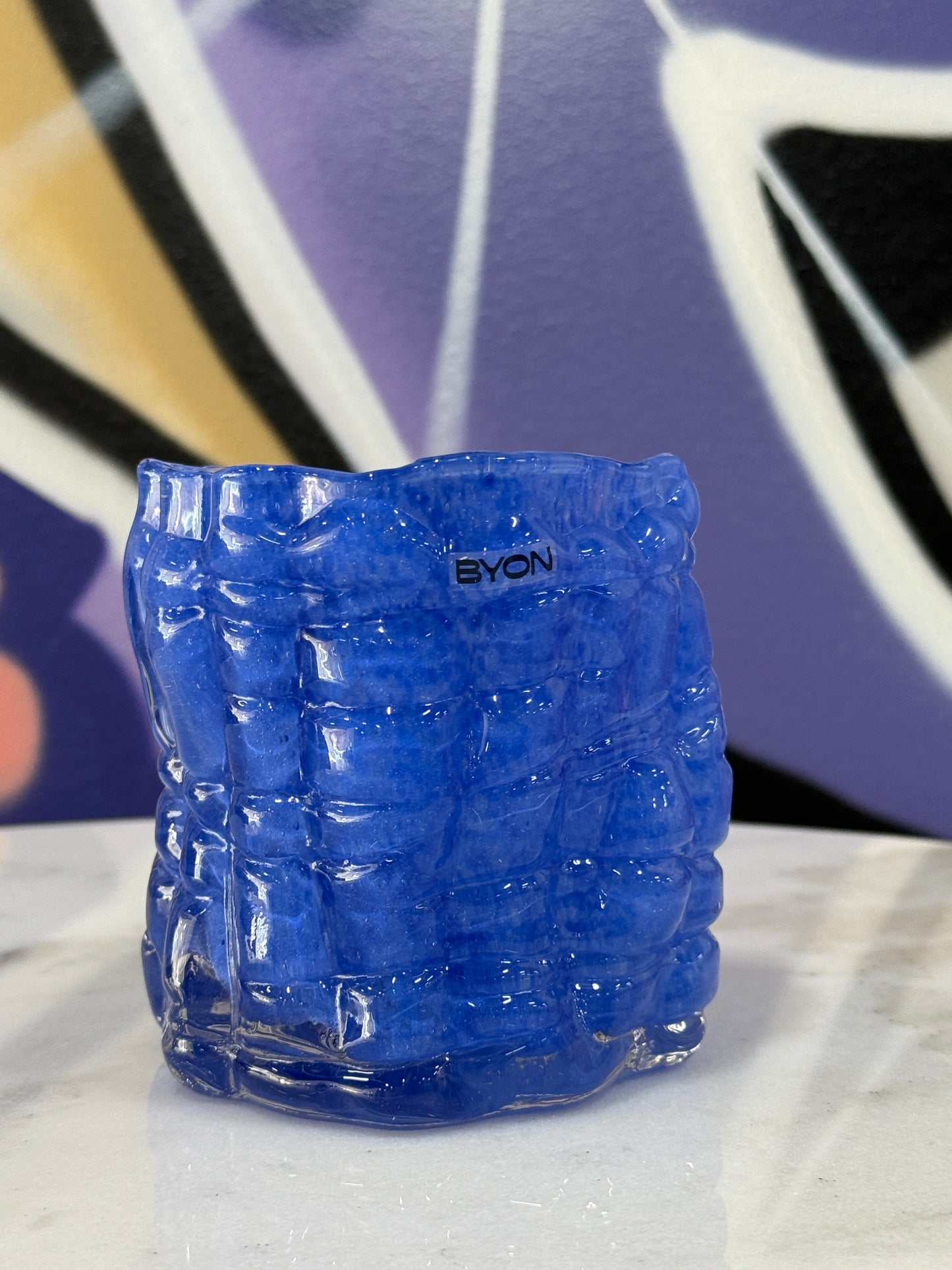 Candle Holder Laranne Blue