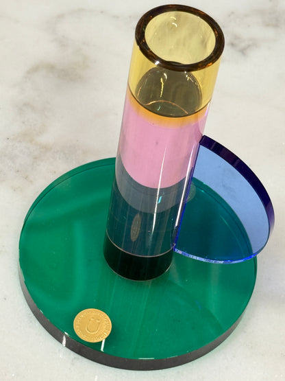 Astro Candle Holder Pink