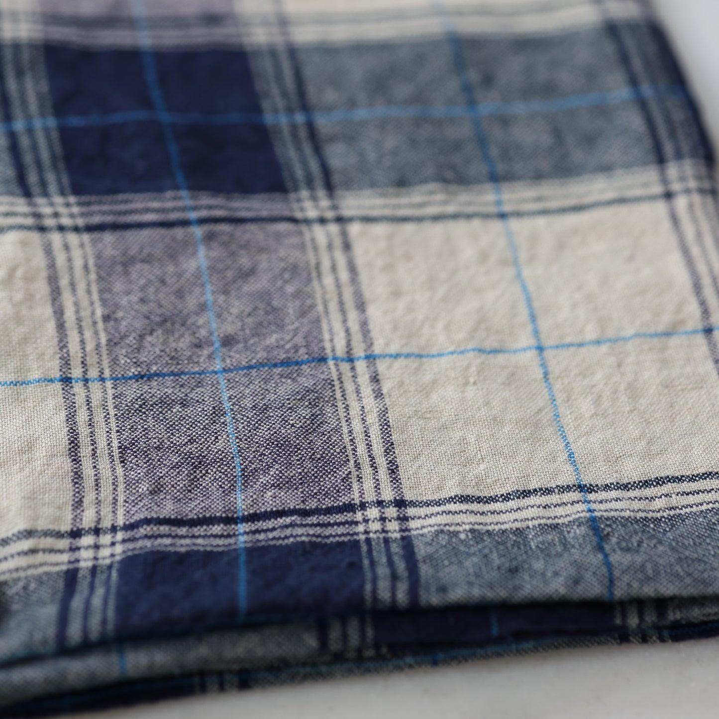 Kitchen Towel French Linen Old School Checks