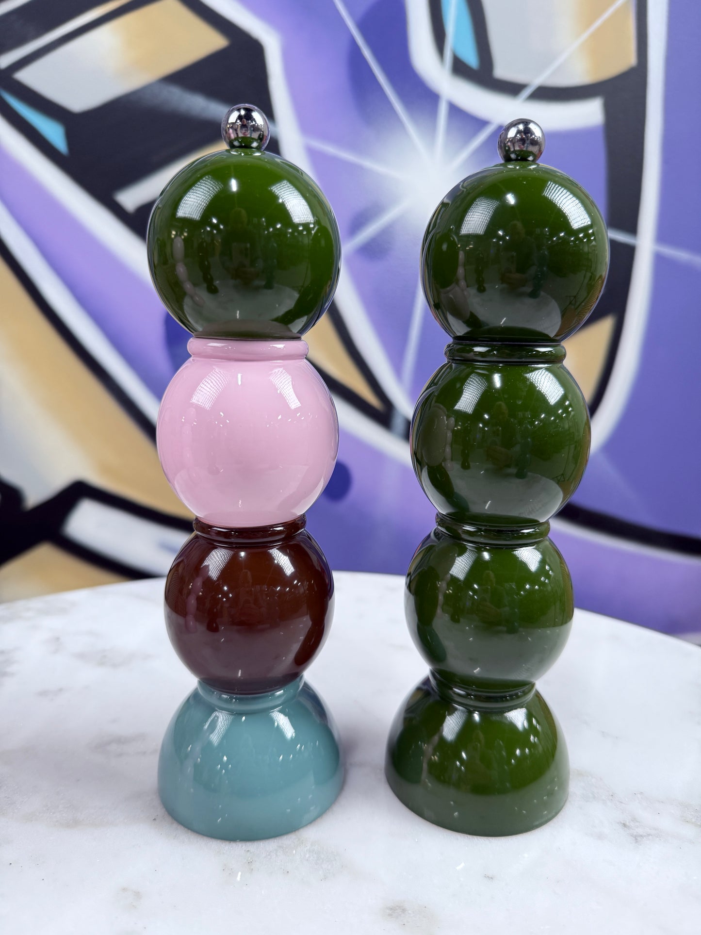 Bobbin Salt & Pepper Mill Khaki