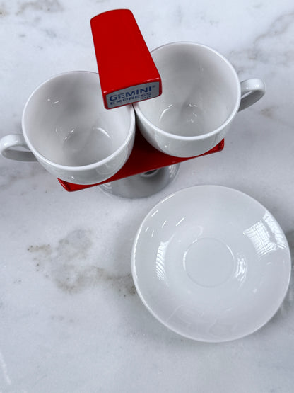 Gemini Espresso Maker Red