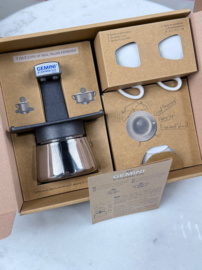 Gemini Espresso Maker Black