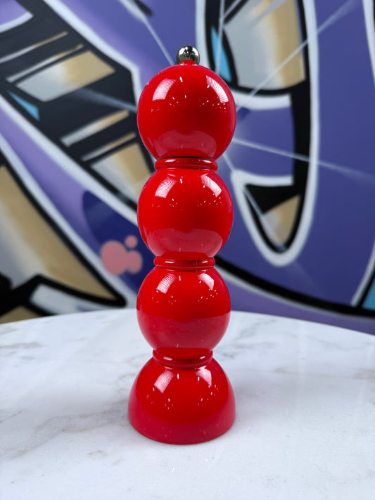 Bobbin Salt & Pepper Mill Red