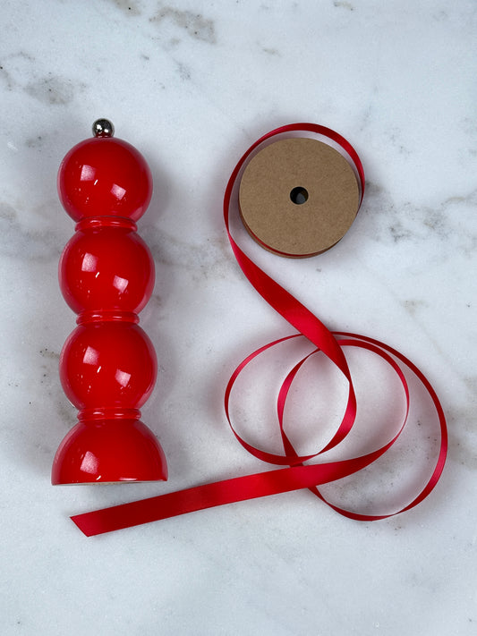 Bobbin Salt & Pepper Mill Red