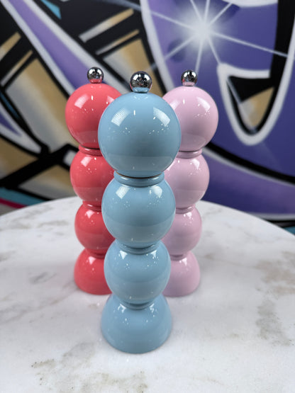 Spole salt- og peberkværn lyseblå 