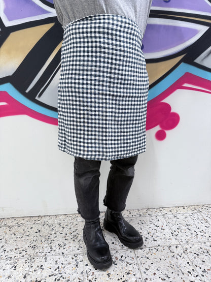 Tea Towel Anthracite Gingham