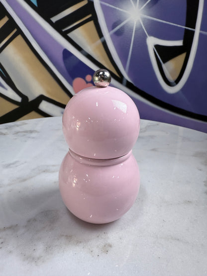 Small Bobbin Salt & Pepper Mill Pink