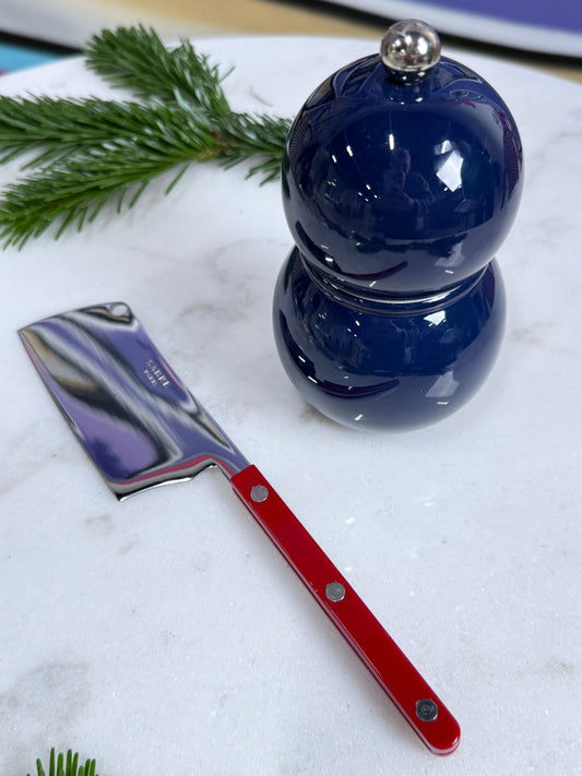 Small Bobbin Salt & Pepper Mill Navy Blue