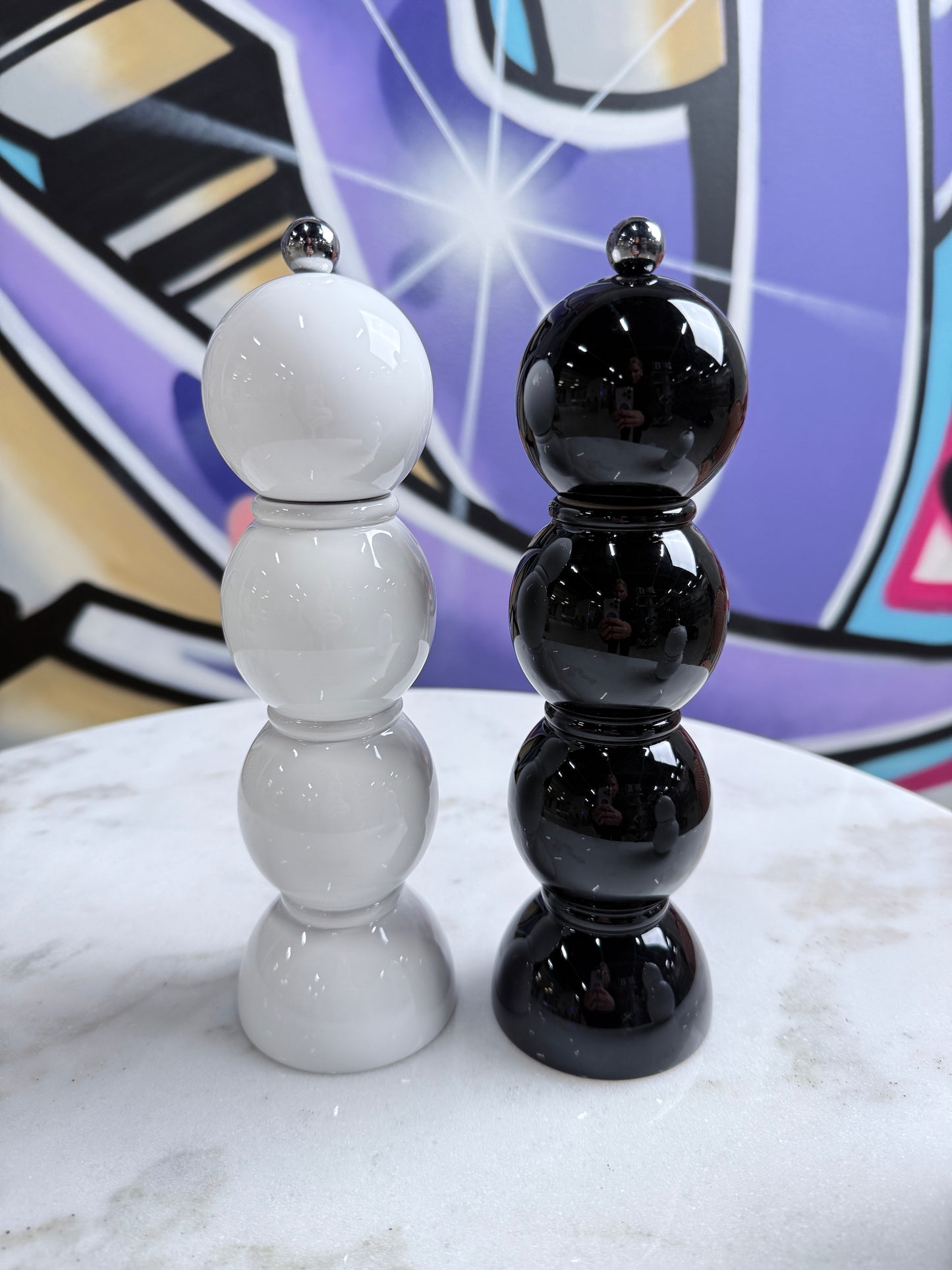 Bobbin Salt & Pepper Mill Black