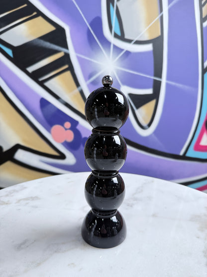 Bobbin Salt & Pepper Mill Black