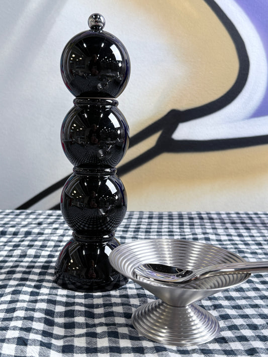 Spole salt- og peberkværn sort