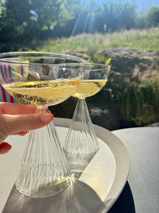 Tutu Champagne Coupe Glass