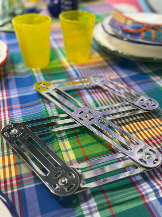 Bubble Water Glass Yellow