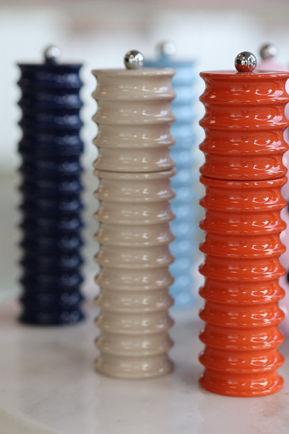 Twister Salt & Pepper Mill Orange