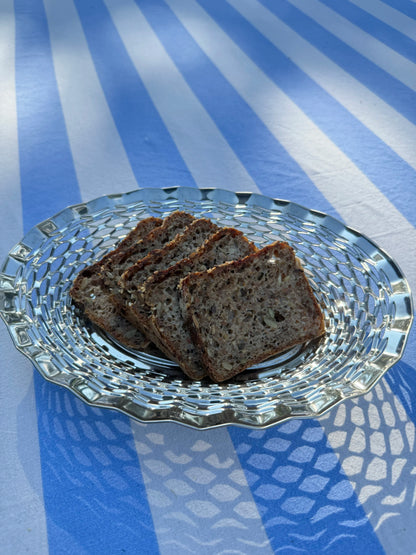 Bread Basket Stainless Steel Medium