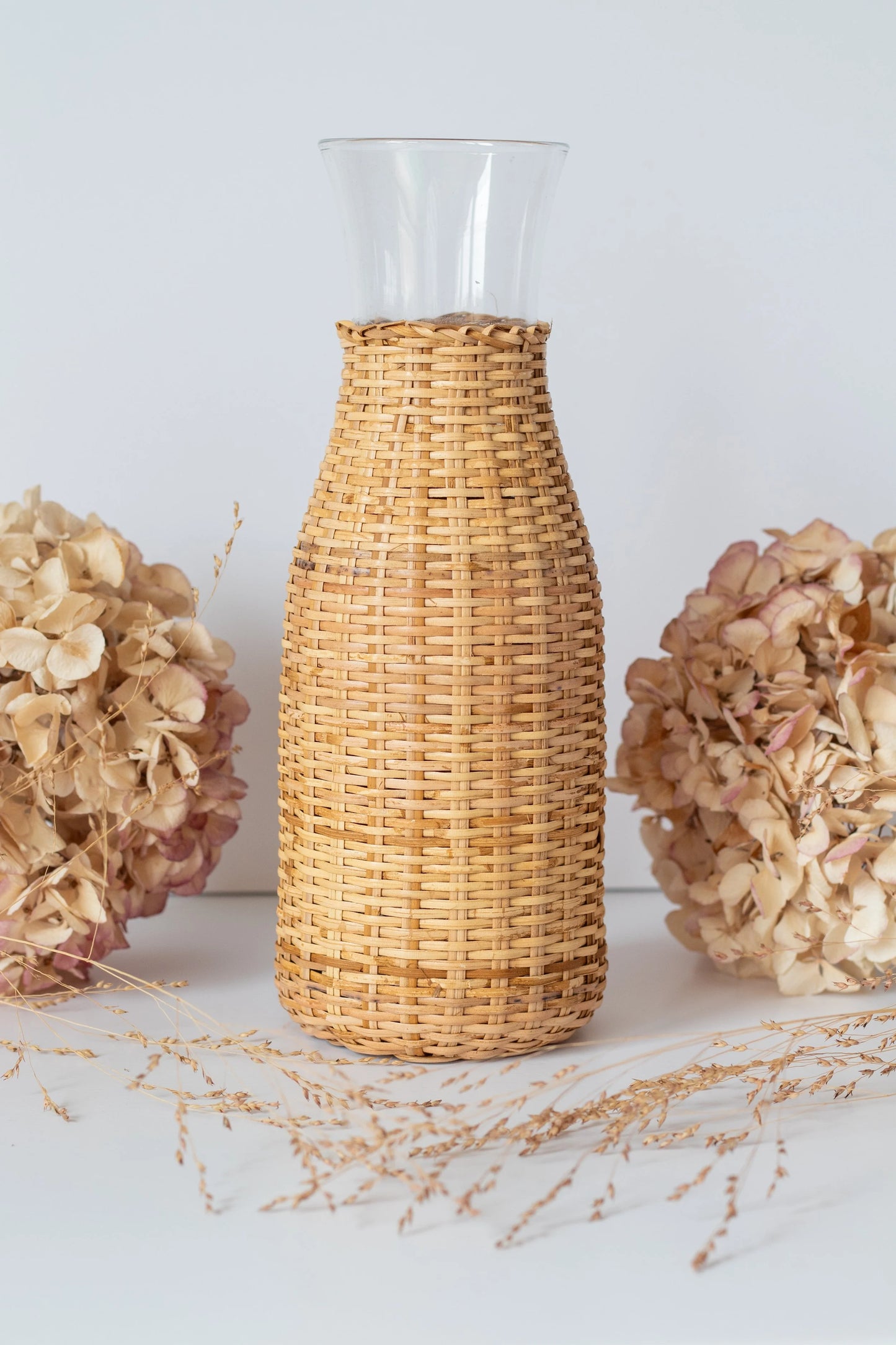Rattan Carafe
