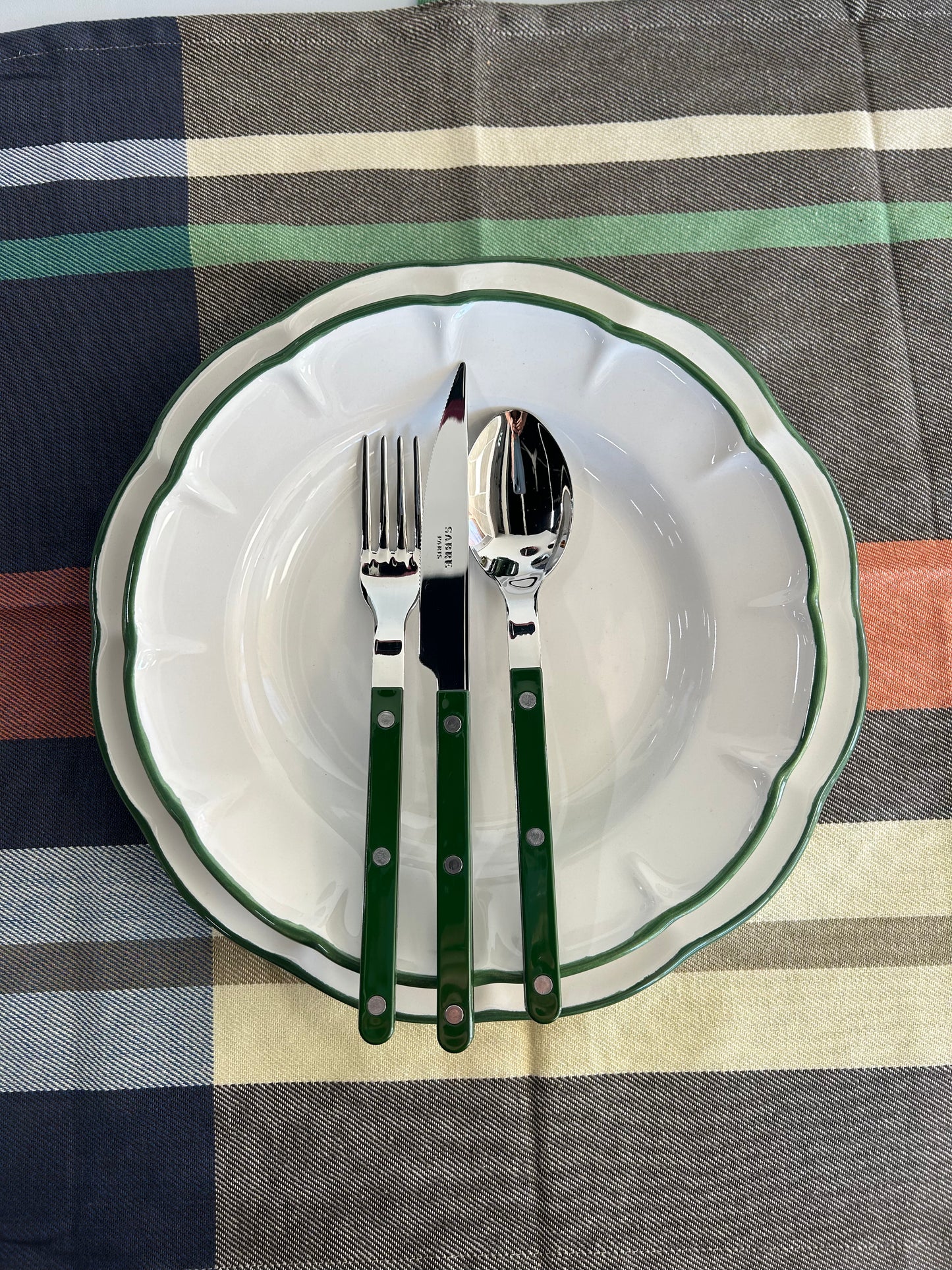 Sabre Cutlery Set Dark Green