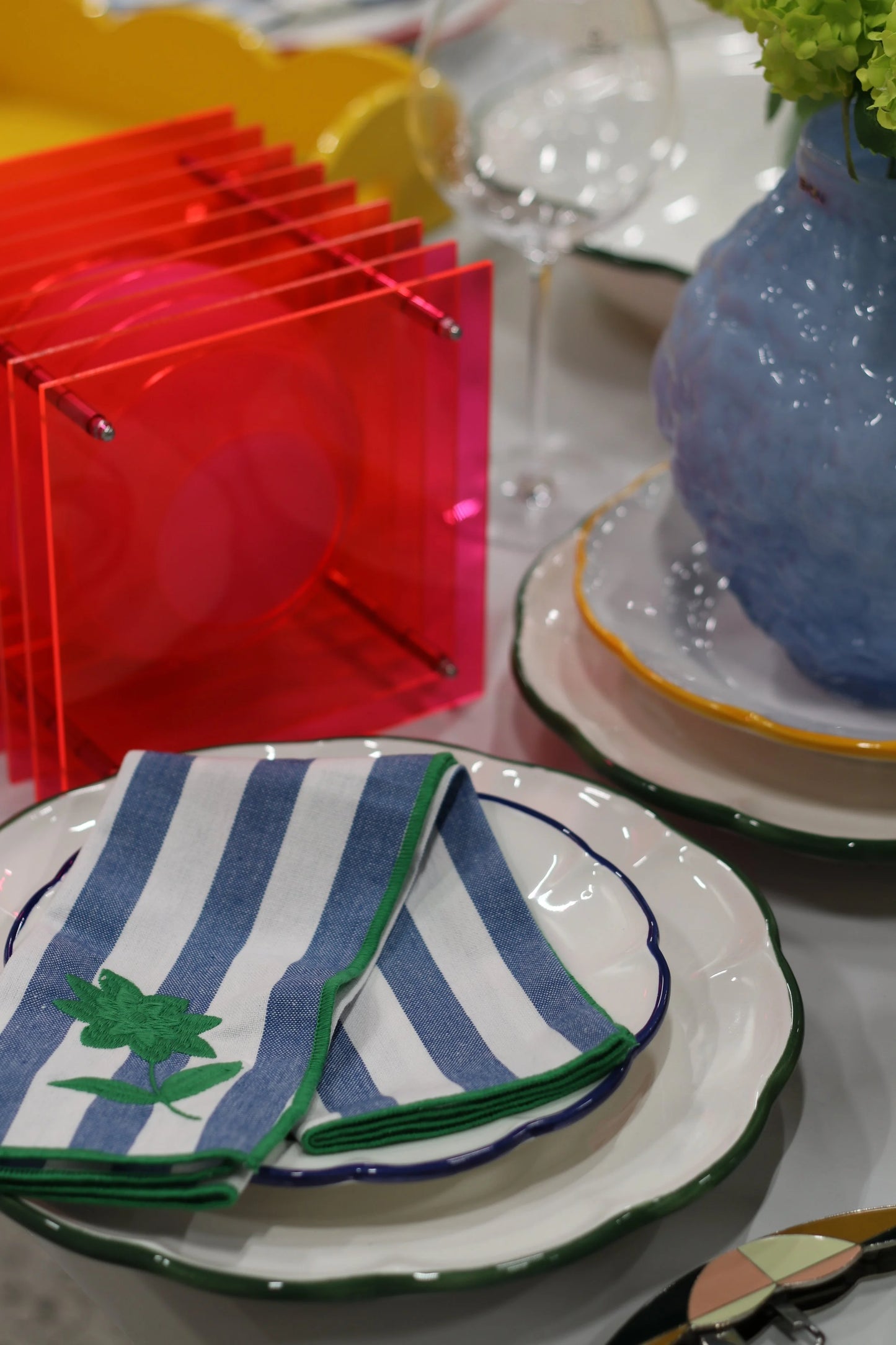 Napkins Boch Blue 2-p