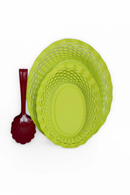 Bread Basket Large Lime Green
