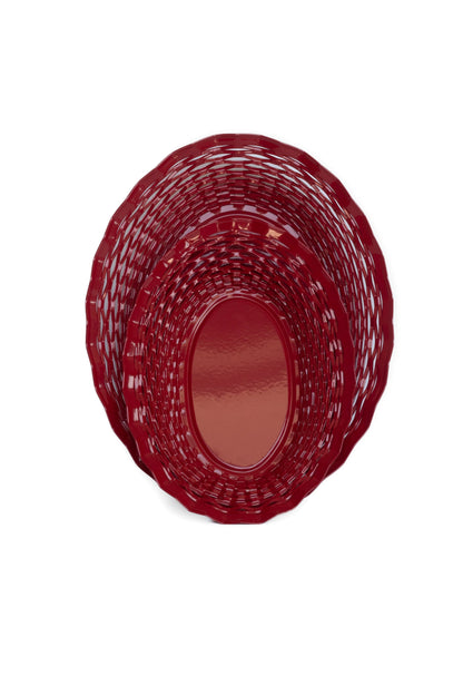 Bread Basket Medium Red