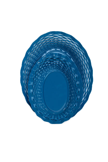 Bread Basket Large Blue