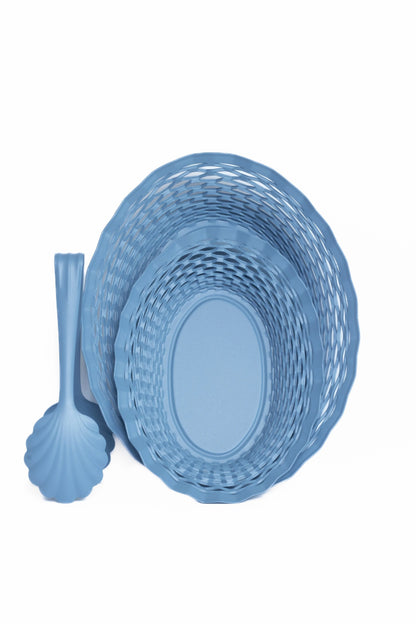 Salad Tong Pastel Blue