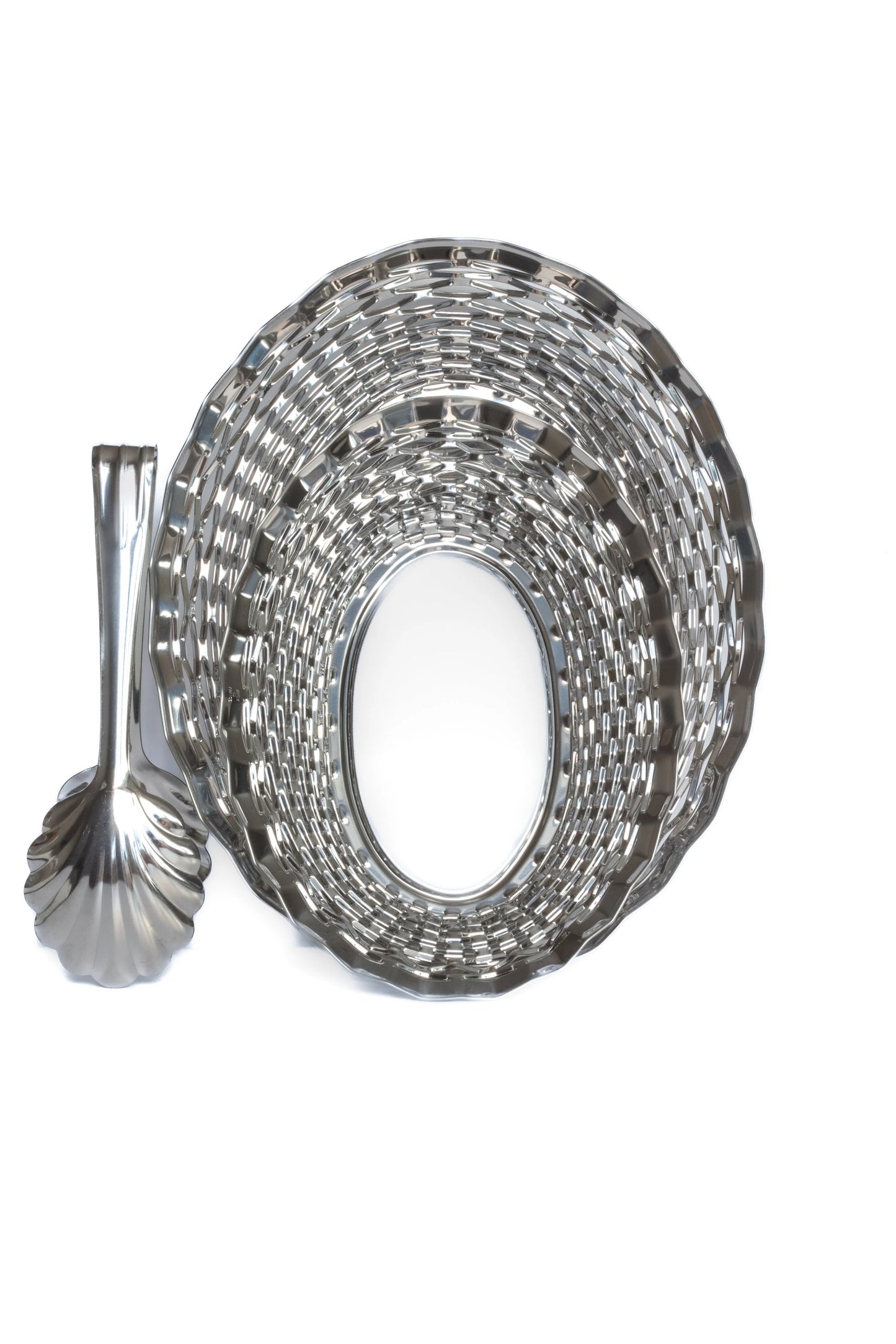 Bread Basket Stainless Steel Large