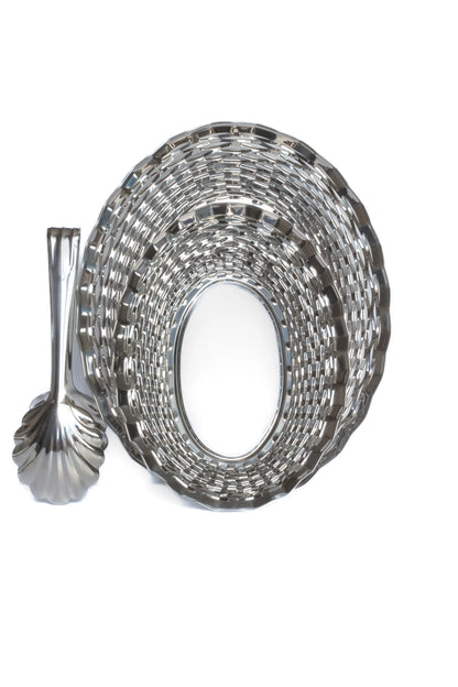 Bread Basket Stainless Steel Large
