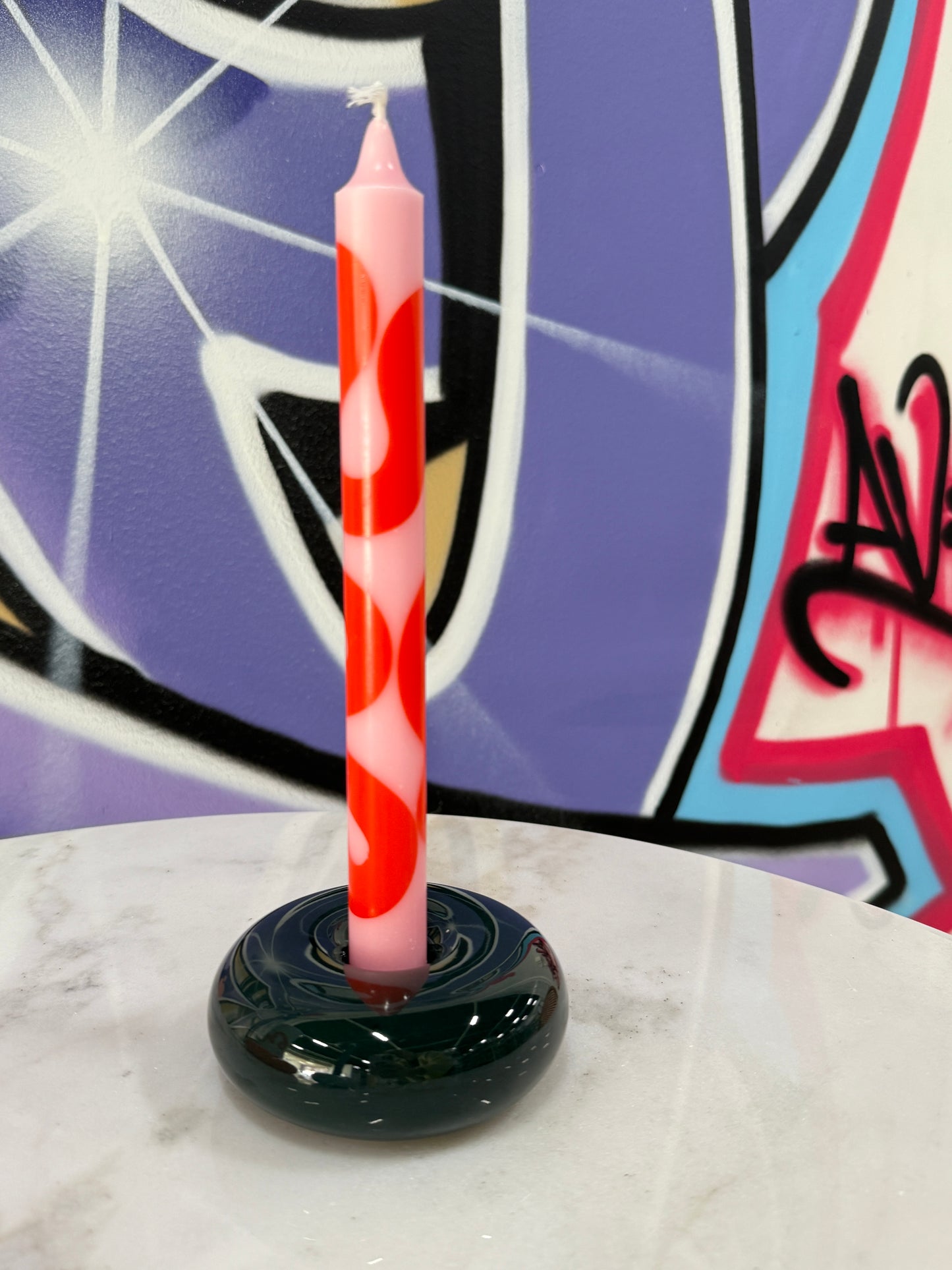 BOB Candle Holder Small Dark Green