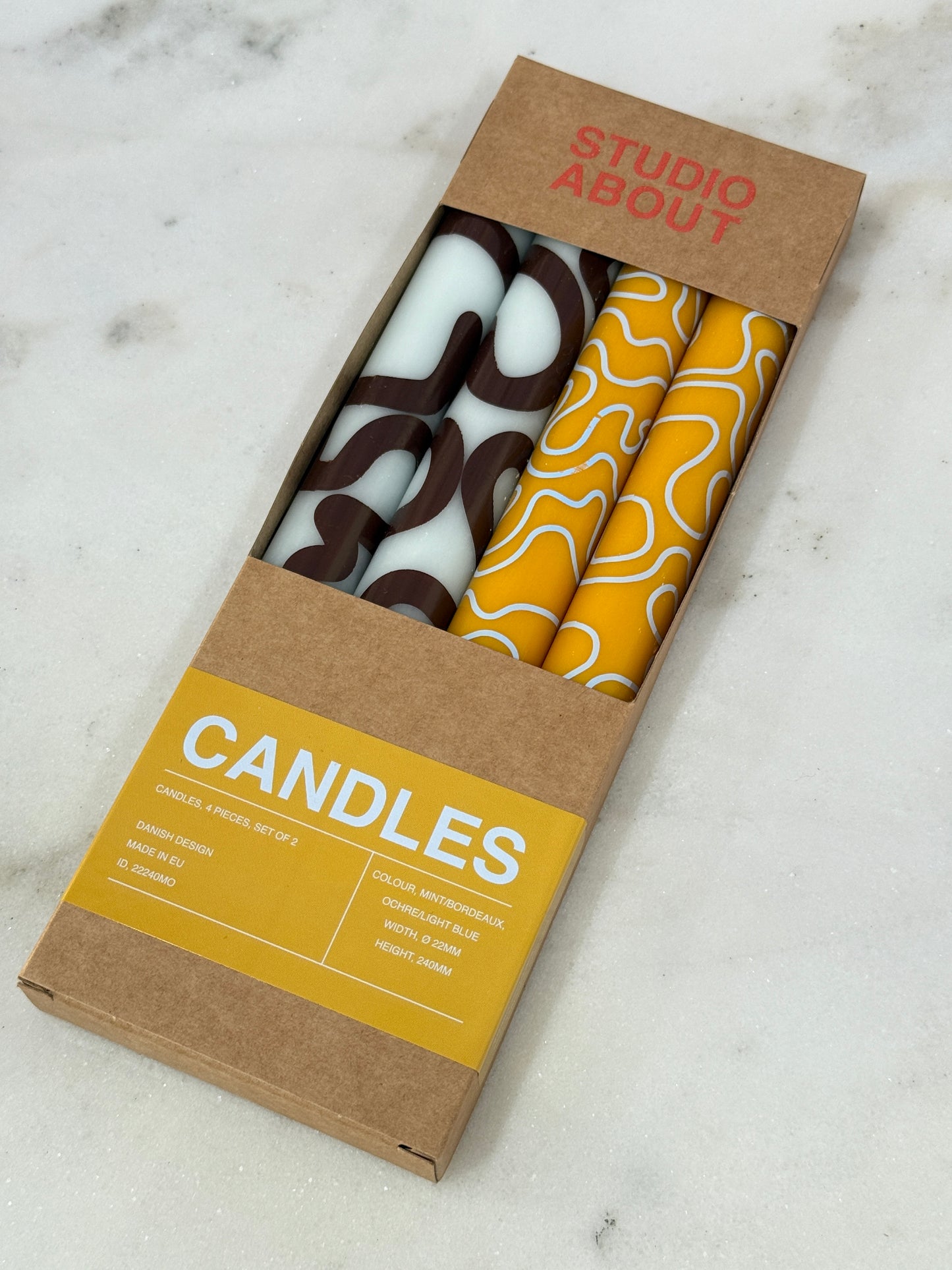 Candles Mint & Ochre