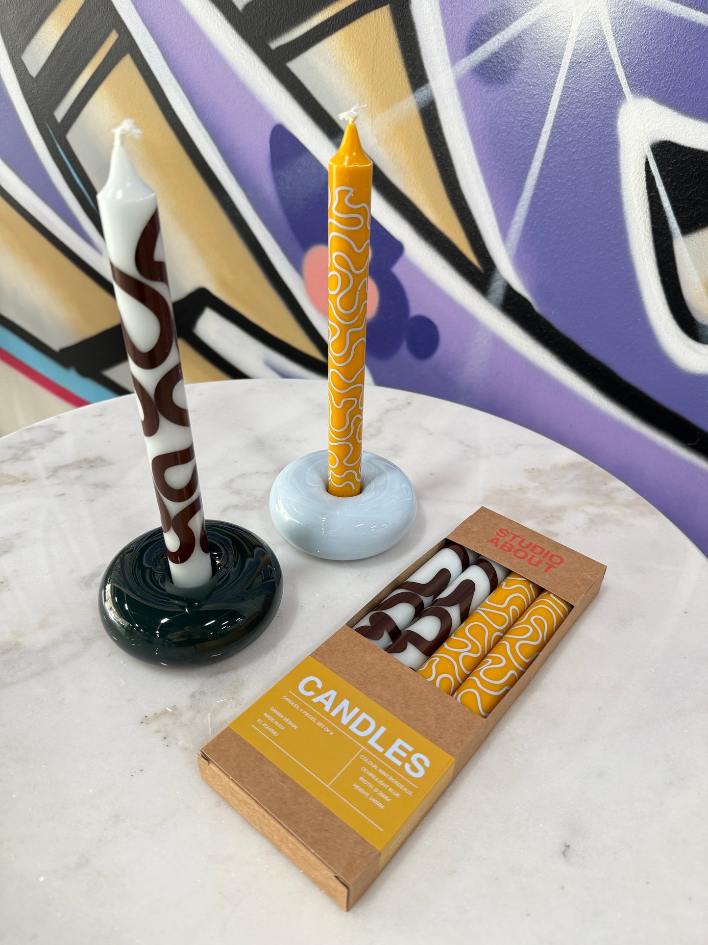 Candles Mint & Ochre