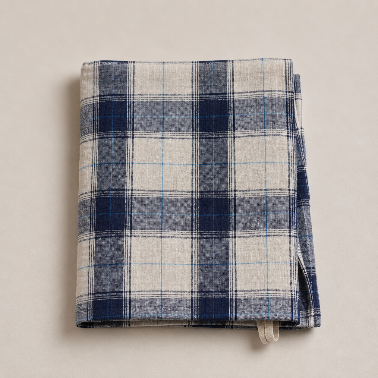 Kitchen Towel French Linen Old School Checks