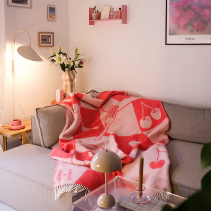 Klekks Nr. 33 Wolldecke, limitierte Auflage