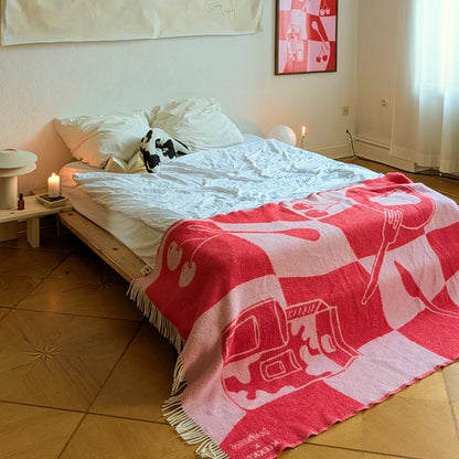 Klekks Nr. 33 Wolldecke, limitierte Auflage