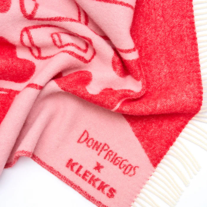 Klekks Nr. 33 Wolldecke, limitierte Auflage