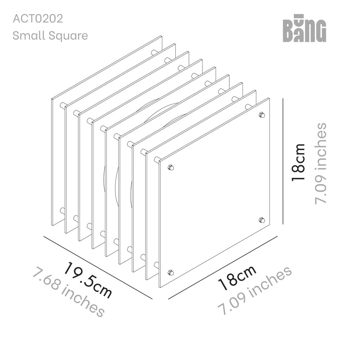 LOP Small Square Dreamy Lamp