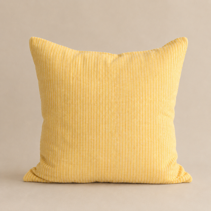 French Cushion Cover Yellow Stripe