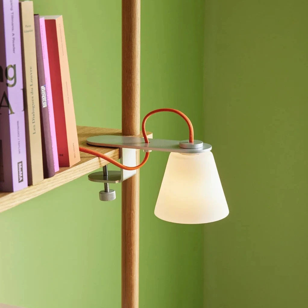 Lure Wall Light Silver and Orange