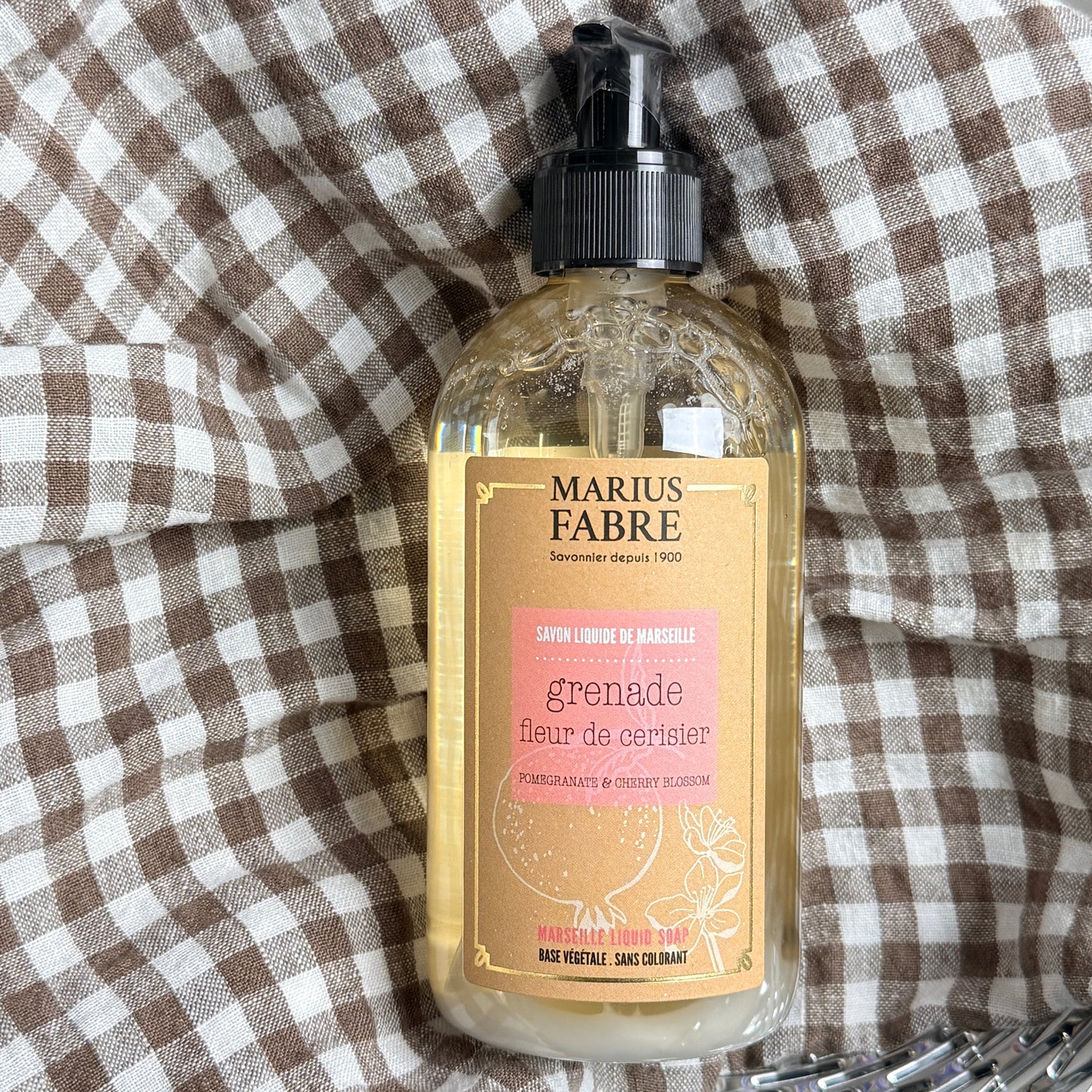 Sapone di Marsiglia Marius Fabre al fiore di ciliegio e melograno