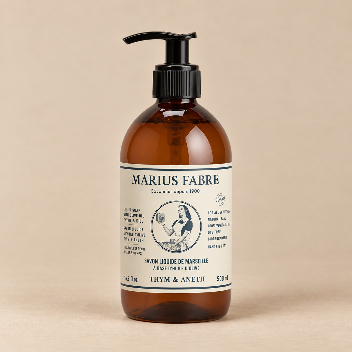 Marius Fabre Marseille Soap Thyme & Dill