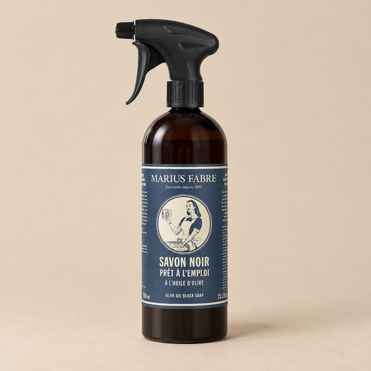 Spray di sapone nero all'olio d'oliva Marius Fabre