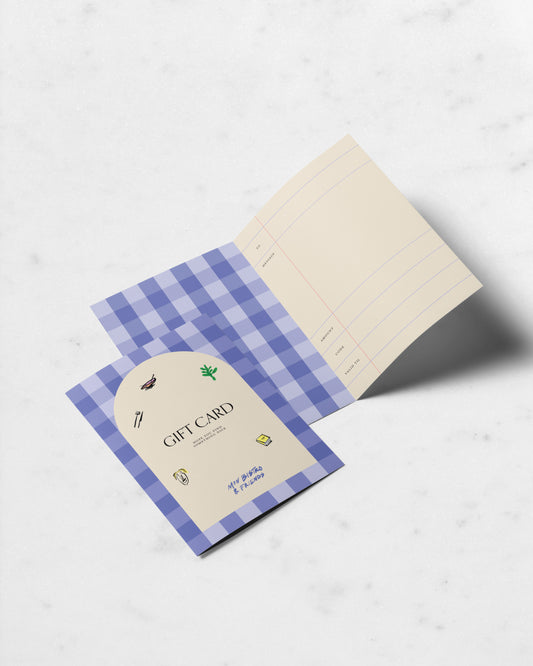 Mon Bistro Gift Card
