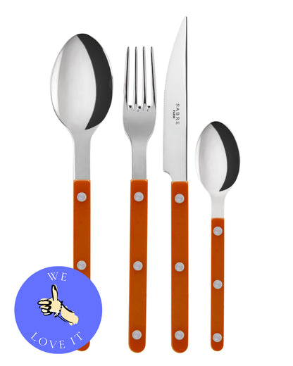 Sabre Cutlery Set Orange