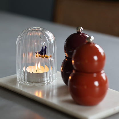 Birds Tea Candle Light Holder