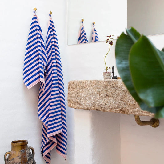 Bongusta Towels Pink & Blue