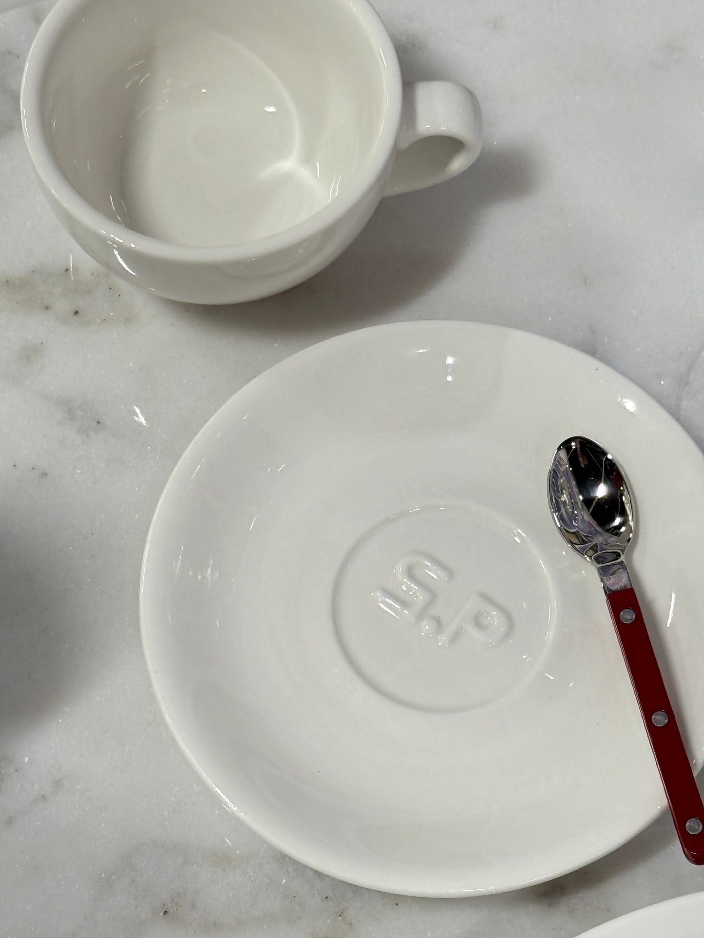 Sabre Little Espresso Spoon Burgundy