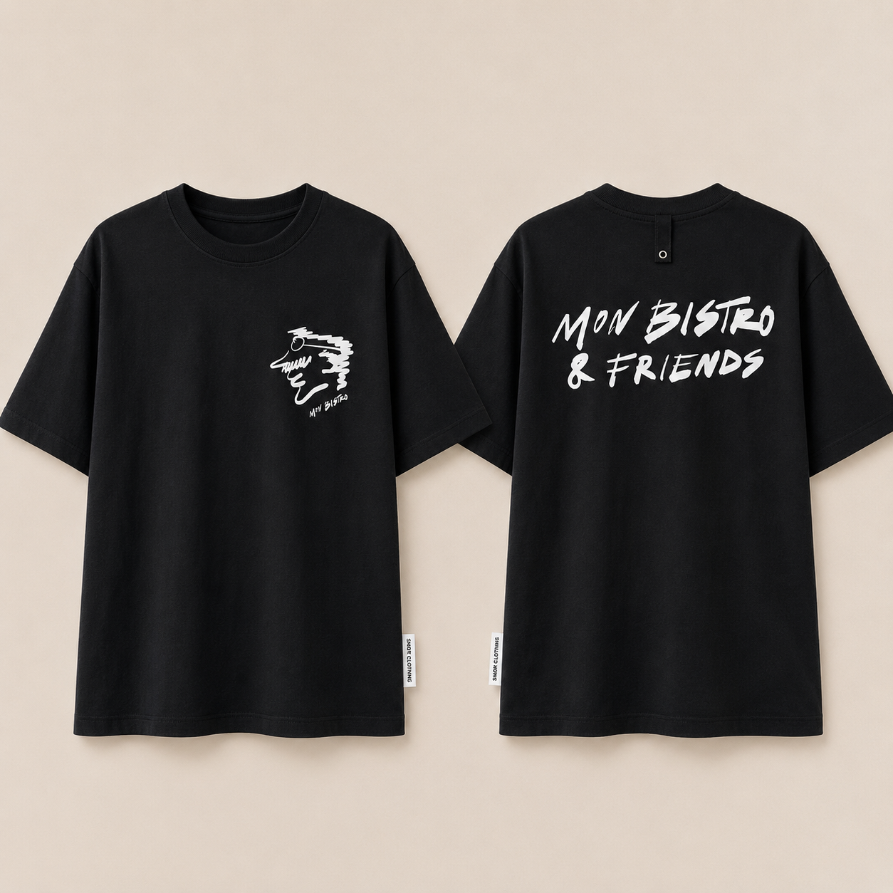 Mon Bistro Face Tee