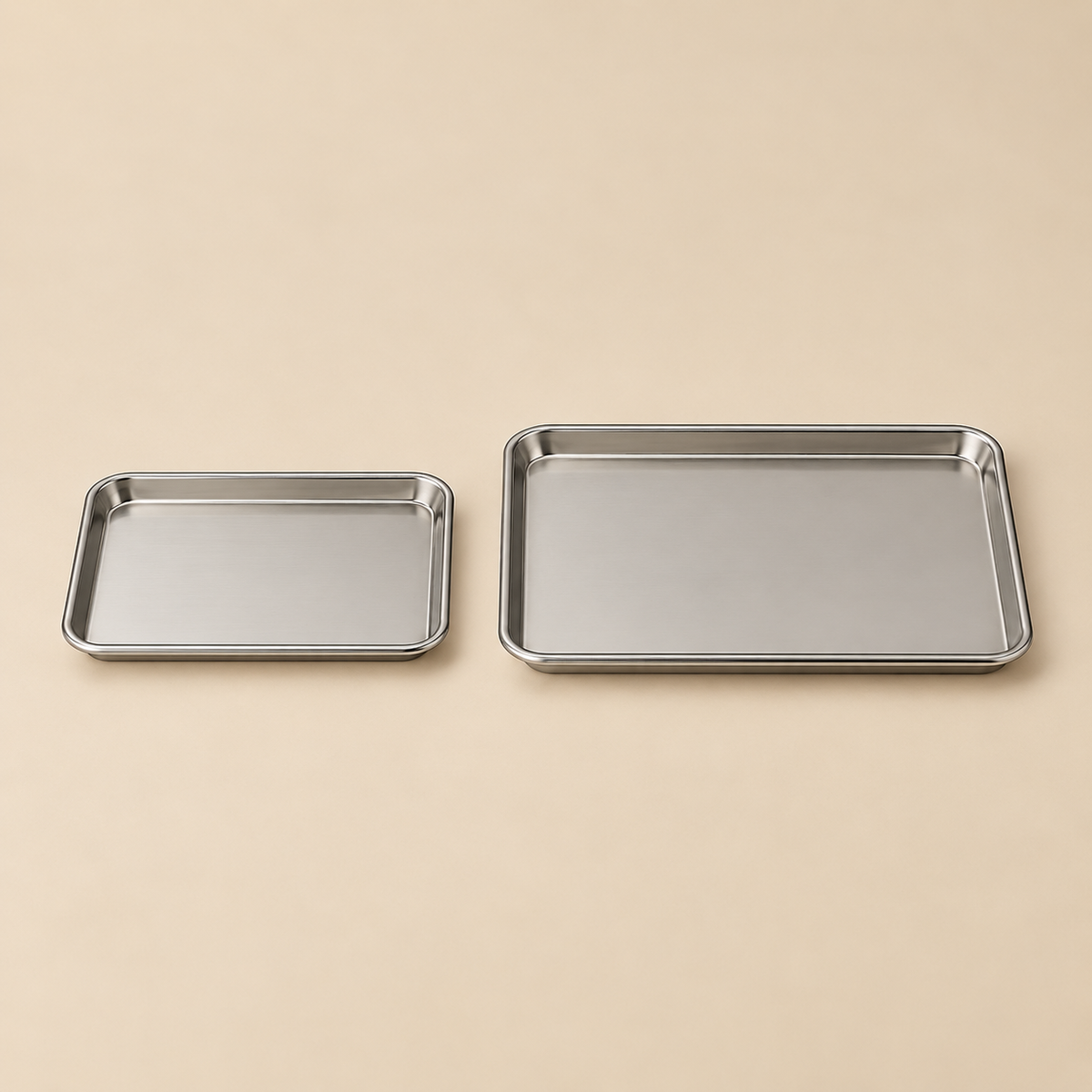 Mon Bistro Fast Food Tray Stainless Steel