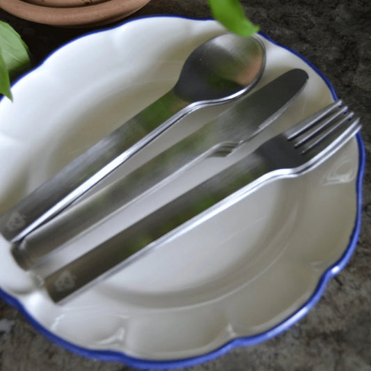 Little Plate Blue Line